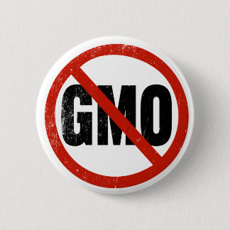Kein GVO, nicht GVO, März gegen Monsanto Button