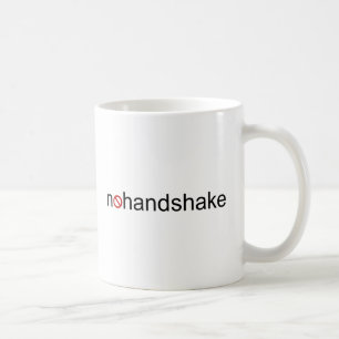 Kein Handshake Kaffeetasse