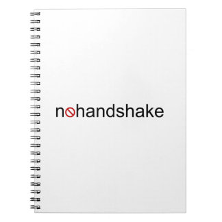 Kein Handshake Notizblock
