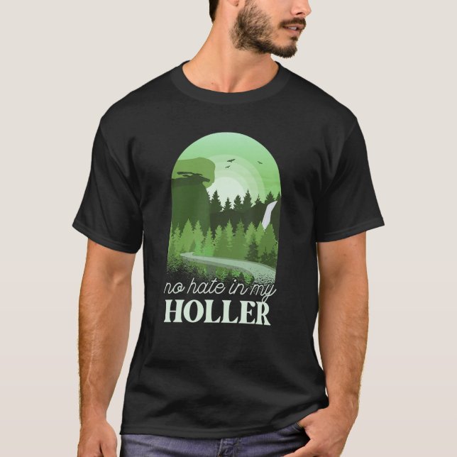 Kein Hass in meinem Holler T-Shirt (Vorderseite)