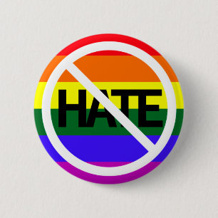 Kein Hass - Stolz Button