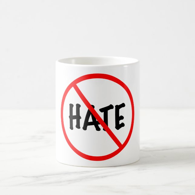 Kein Hass Tasse (Mittel)