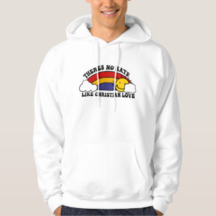 Kein Hass wie Christlicher Regenbogen Hoodie