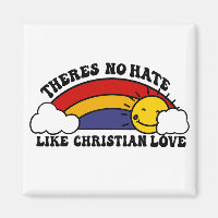Kein Hass wie Christlicher Regenbogen