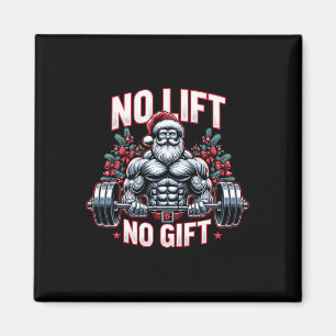 Kein Heben Kein Geschenk Santa Claus Weihnachten F Magnet