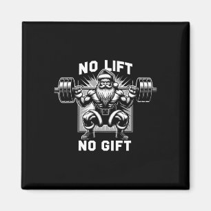 Kein Heben Kein Geschenk Santa Claus Weihnachten F Magnet