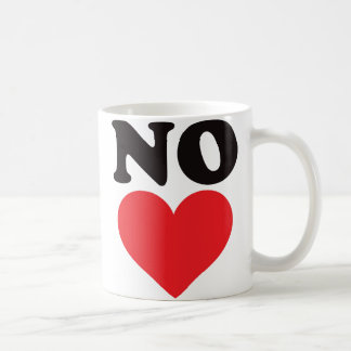 Kein Herz Tasse