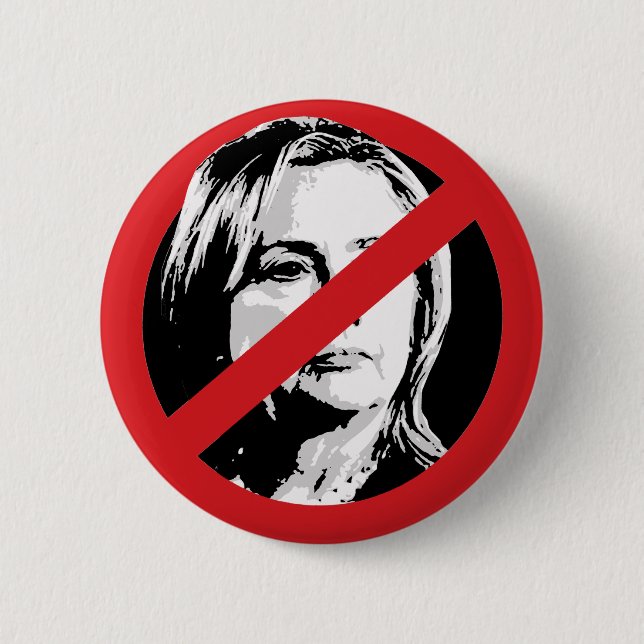 KEIN HILLARY BUTTON (Vorderseite)