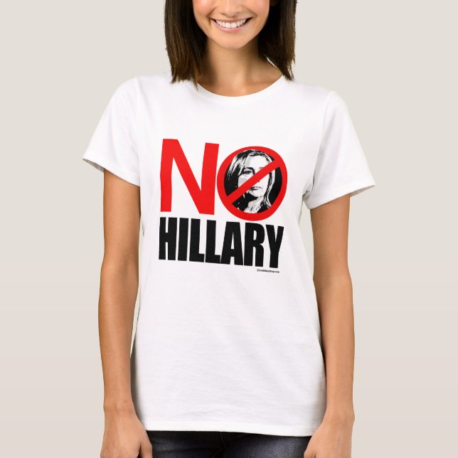 KEIN HILLARY MUTIG - AntiHillary png.png T-Shirt (Vorderseite)