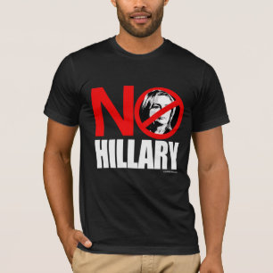 KEIN HILLARY MUTIGES - AntiHillarypng-Weiß - .png T-Shirt