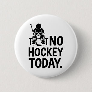 Kein Hockey heute Traurige Torwart Stimmung Bank R Button