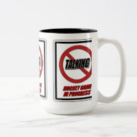 Kein Hockeyspiel im Gange Kaffee Tasse