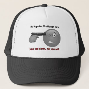 Kein Hoffnungemoticon-Logo Truckerkappe