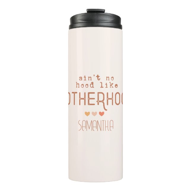 Kein Hood wie Mutterschaft Thermosbecher (Vorderseite)