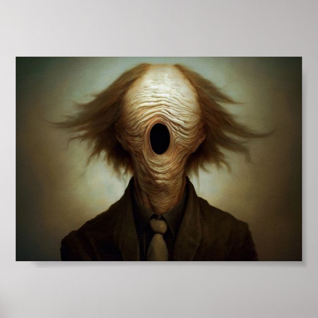 Kein Horror-Portrait Poster (Vorne)