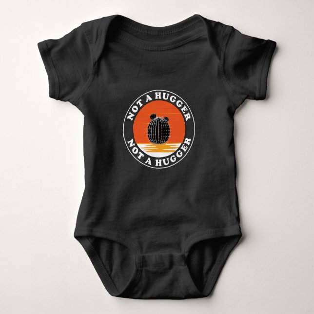 Kein Hugger Baby Strampler (Vorderseite)