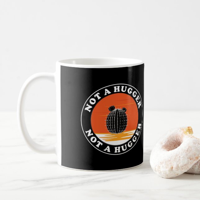 Kein Hugger Kaffeetasse (Mit Donut)