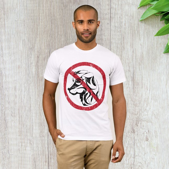 Kein Hund erlaubt Mens T - Shirt (Von Creator hochgeladen)