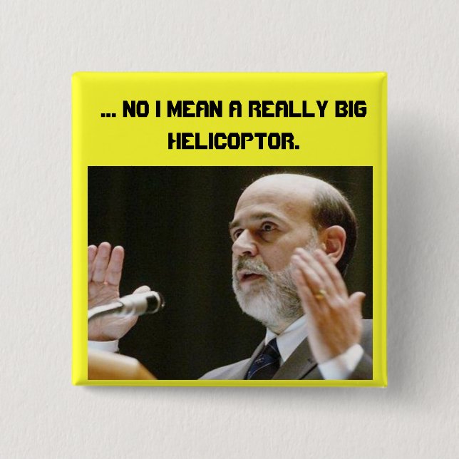 … Kein I gemein ein WIRKLICH GROSSES Helicoptor. Button (Vorderseite)