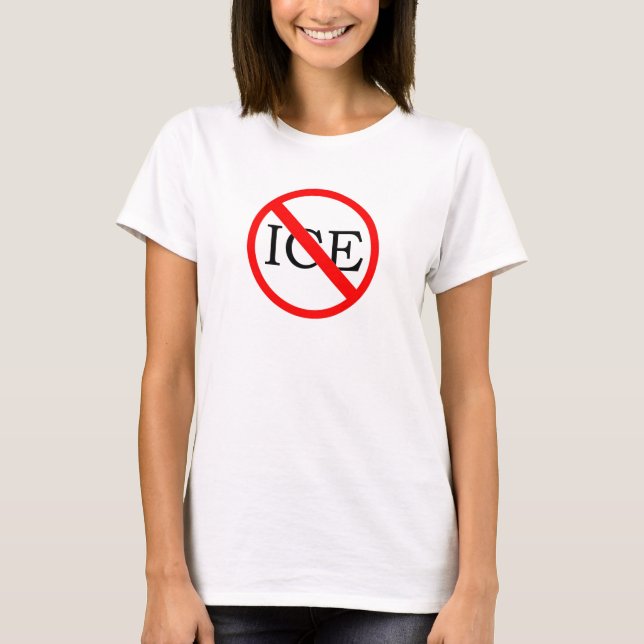 "KEIN ICE" Damen T-Shirt (Vorderseite)