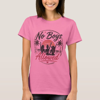 Kein Jungs Erlaubt Shirt Mädchen Reise Urlaub Pass