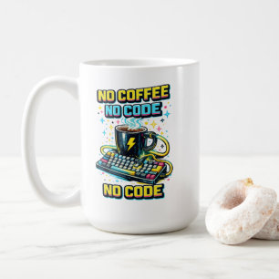 Kein Kaffee Kein Code Kaffeetasse