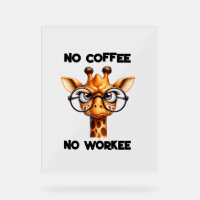 Kein Kaffee, kein lustiges Sprichwort Kein Kaffee