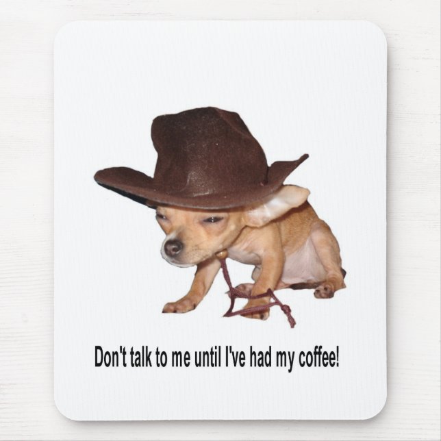 Kein Kaffee Mousepad (Vorne)
