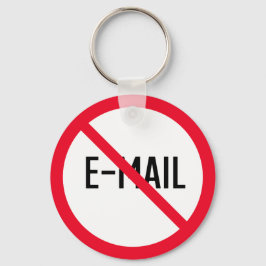 Kein Karo E-Mail-Zeichen | Schlüsselanhänger für M