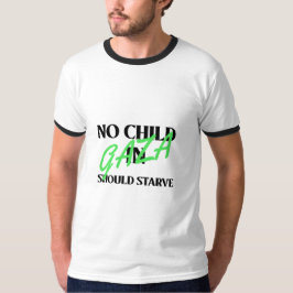 Kein Kind in Gaza sollte den Hunger im Gazastreife T-Shirt