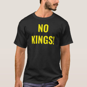 Kein KIngs Protest Black T - Shirt