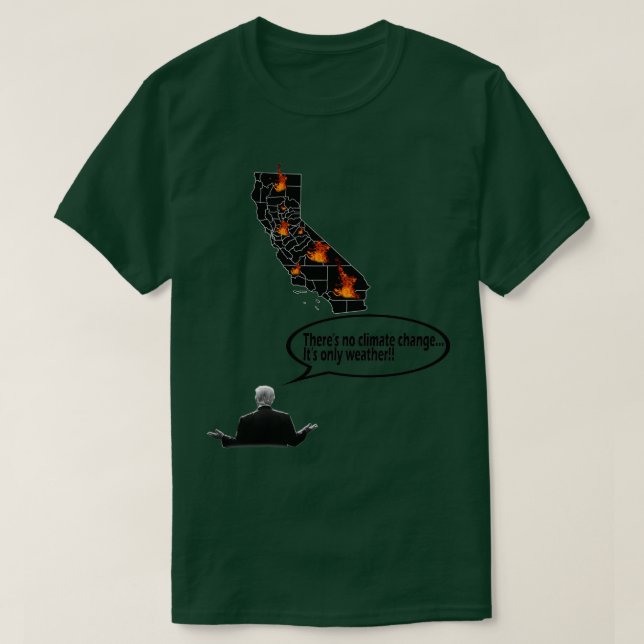 Kein Klimawandel T-Shirt (Design vorne)