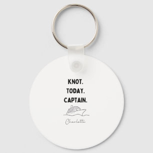 Kein Knoten Heute Kapitän Kreuzfahrt Outfit Charlo Schlüsselanhänger