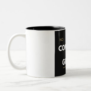 Kein Komfort Keine Steigerung Kraftdreikampf-Gym-M Zweifarbige Tasse