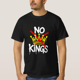 KEIN KÖNIG Anti-Trump Pro-Demokratie T-Shirt