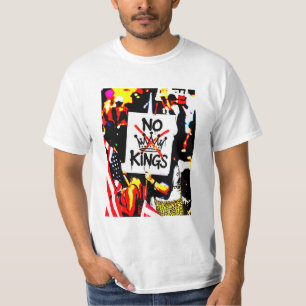 KEIN KÖNIG Anti-Trump Pro-Demokratie T-Shirt