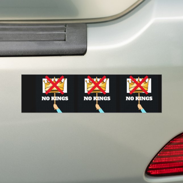 Kein König Aufkleber Autoaufkleber (Auf Auto)