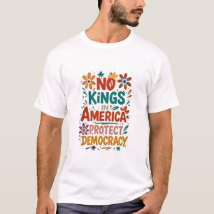 Kein König in Amerika Amerikanische Demokratie T-Shirt