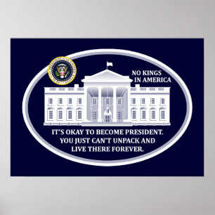 Kein König in Amerika Plakat