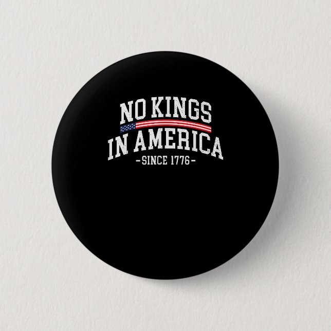Kein König in Amerika seit 1776 Freiheitsgeist Bli Button (Vorderseite)