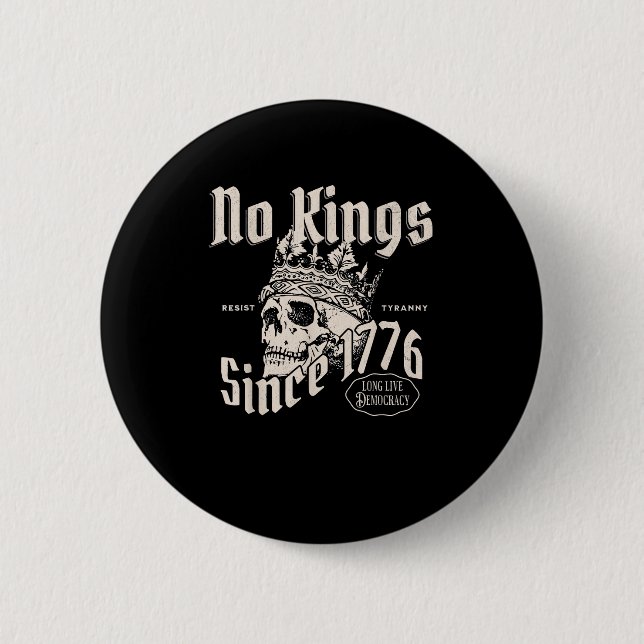 Kein König in Amerika seit 1776 Freiheitsgeist Bli Button (Vorderseite)