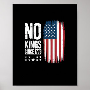 Kein König in Amerika seit 1776 Freiheitsgeist Bli Poster