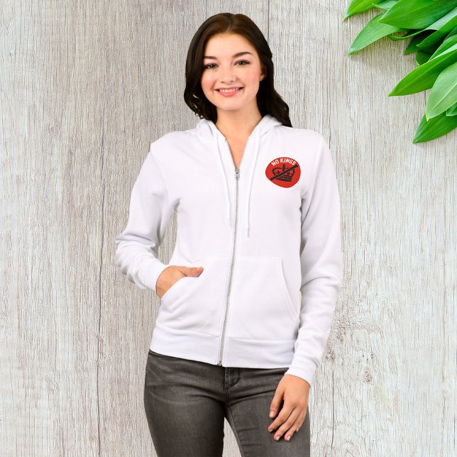 Kein König Protest Symbol Hoodie (Von Creator hochgeladen)