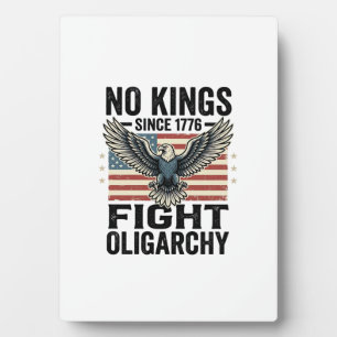 Kein König seit 1776 Patrioten-Adler Vintage-Shirt Fotoplatte