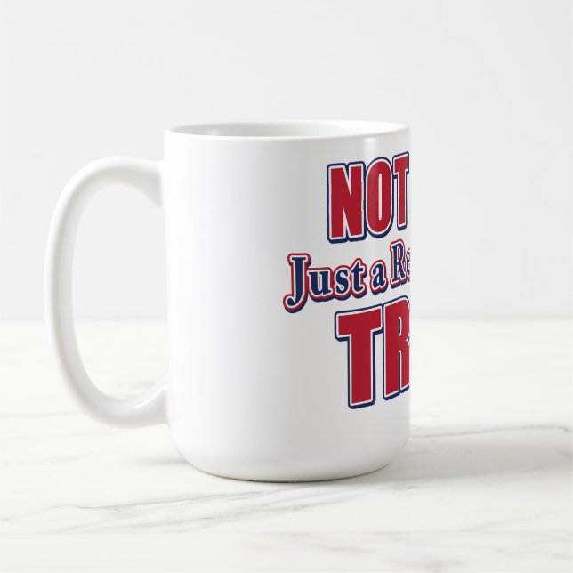 Kein König, sondern ein echter Präsident Kaffeetasse (Links)