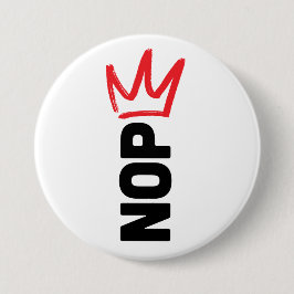 Kein Könige Knopf Button
