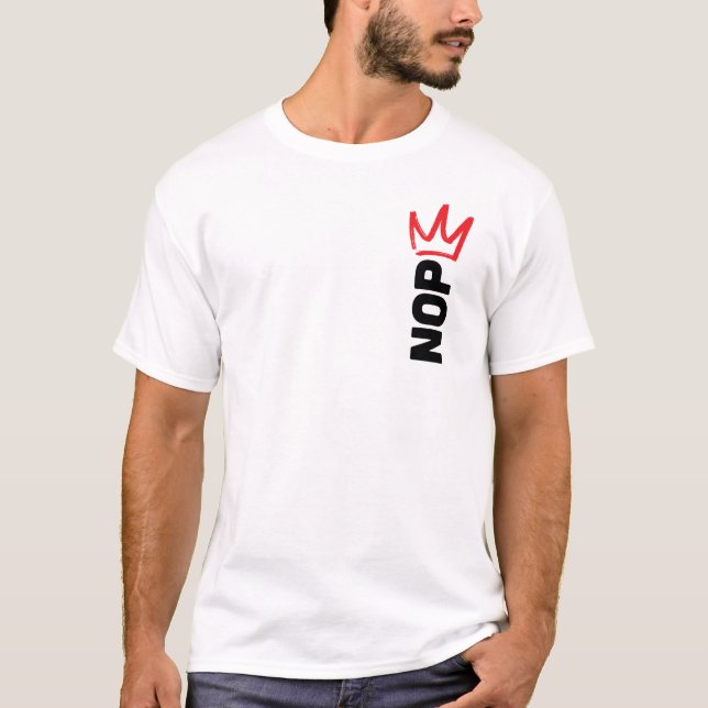 Kein Könige Plakat T-Shirt (Vorderseite)