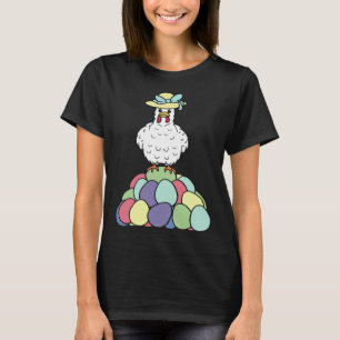 Kein Kontext Seltsames Osterei Huhn auf Ostereiern T-Shirt