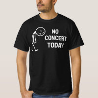 Kein Konzert heute Sad Strichmännchen Music Liebha
