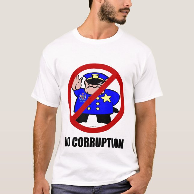 KEIN KORRUPTIONS-T-SHIRT T-Shirt (Vorderseite)